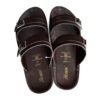 Paragon men brown buckle sandal 650010
